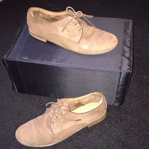 Franco Sarto Brown Saddle Shoes